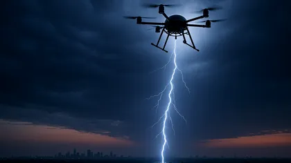 Premieră mondială: Invenția japoneză capabilă să provoace trăsnete, ce știm despre noua dronă