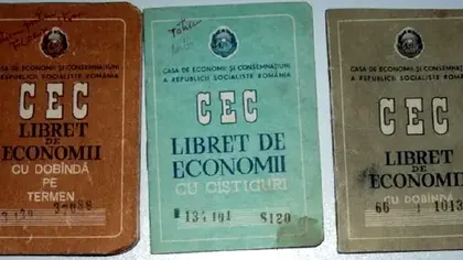 Afacerea „Carnet de CEC”, în 2025. Obiectul din comunism se vinde acum cu mii de lei